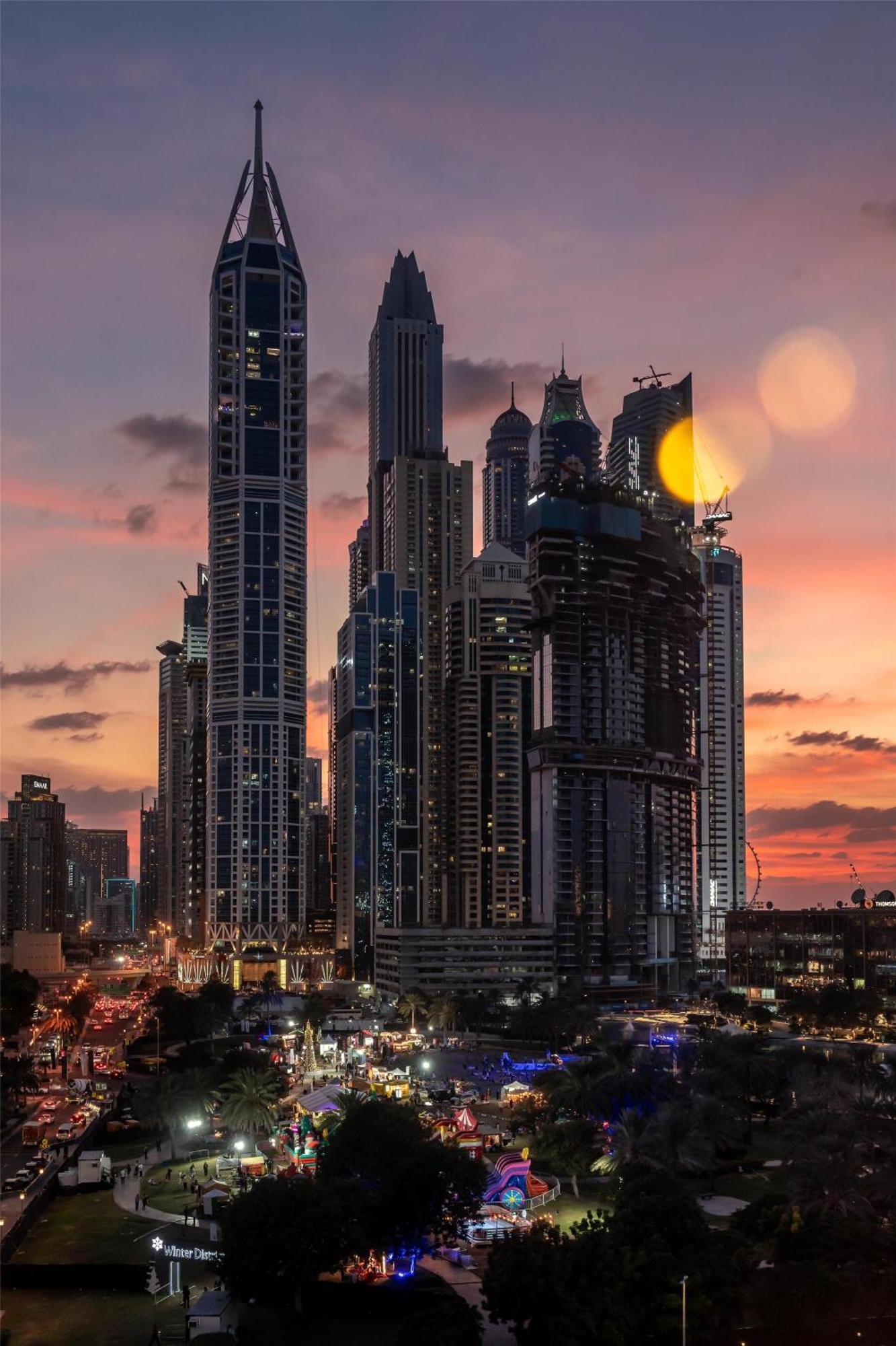 Radisson Blu Hotel, Dubai Media City מראה חיצוני תמונה